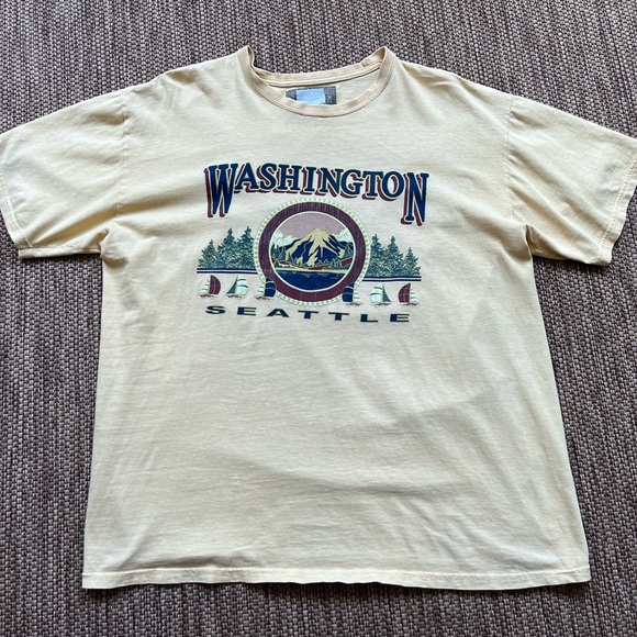 Vintage Seattle Washington T-Shirt - Picture 1 of 4